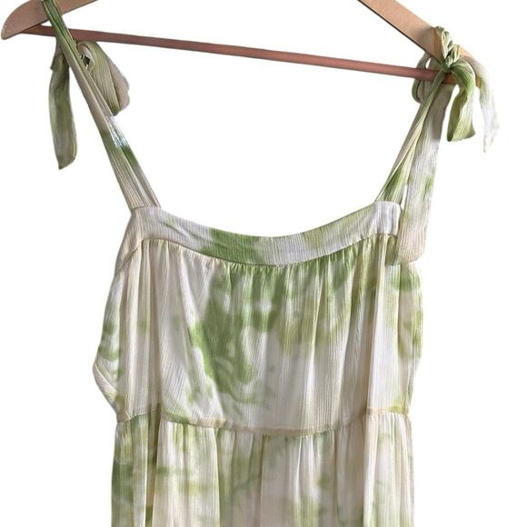 Line & Dot Green Tie-Dye Maxi Dress - Picture 7 of 11